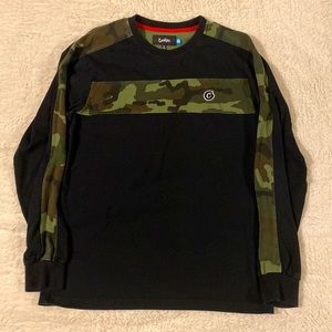 Mens Camo/Black Cookies Crewneck